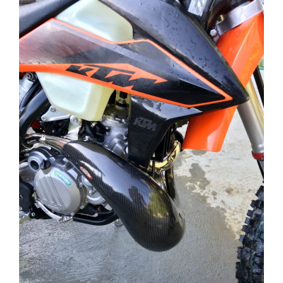 Ciarlo CIA-289 Защита резонатора Original для KTM EXC 250-300 TPI / Husqvarna TE 250i/ TE300i / GAS GAS 250/300 enduro 2T 2020-2023