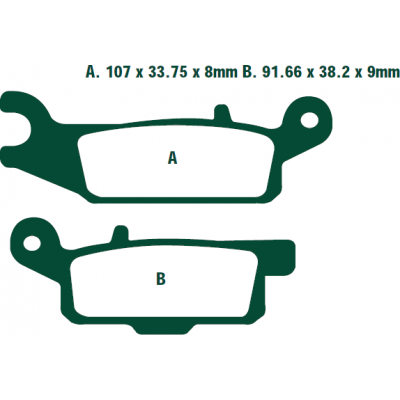 EBC FA446 Тормозные колодки