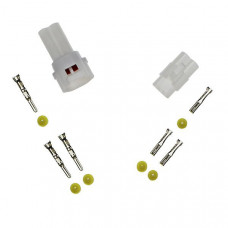 Electrosport ES140 2-pin Sealed Connector Set WHITE - Type A