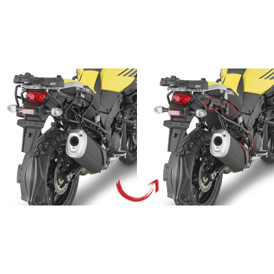 GIVI PLXR3114 TUBULAR PANNIER HOLDER SUZUKI