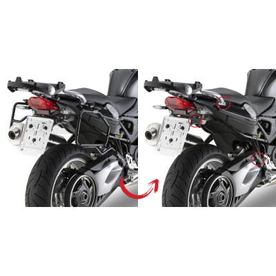 GIVI PLR5109 TUB.PANN.HOLDER BMW F800GT '13