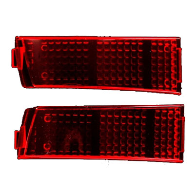 GIVI Z616KIT REFLECTING RED PLATE E52