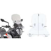 GIVI AF7711 Ветровое стекло Airlflow для KTM Adventure