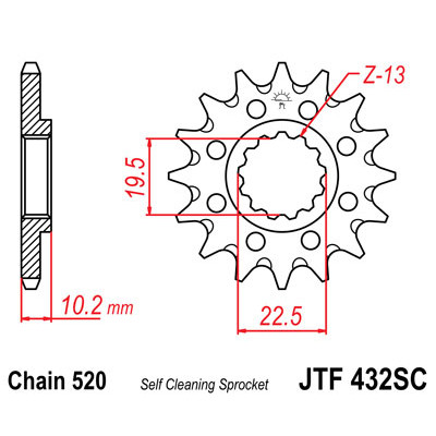 JT JTF432SC