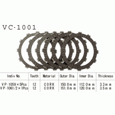 Vesrah VC-1001 Диски сцепления