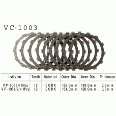Vesrah VC-1003 Диски сцепления