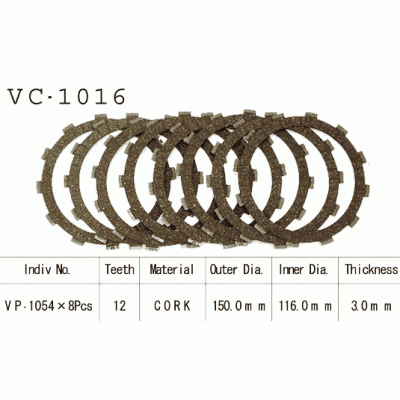 Vesrah VC-1016 Диски сцепления