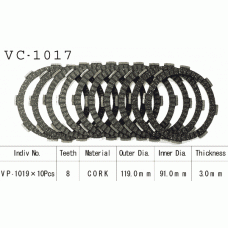 Vesrah VC-1017 Диски сцепления