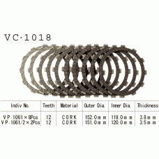 Vesrah VC-1018 Диски сцепления