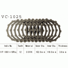 Vesrah VC-1025 Диски сцепления
