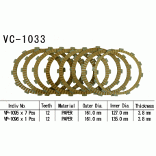 Vesrah VC-1033 Диски сцепления