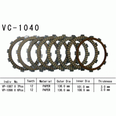 Vesrah VC-1040 Диски сцепления