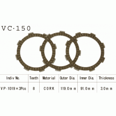 Vesrah VC-150 Диски сцепления