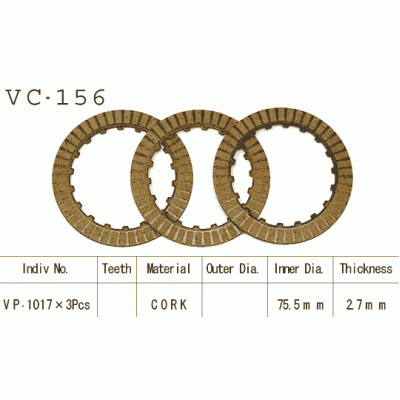 Vesrah VC-156 Диски сцепления