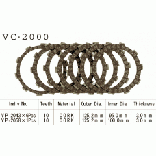 Vesrah VC-2000 Диски сцепления