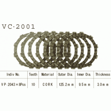 Vesrah VC-2001 Диски сцепления