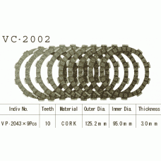 Vesrah VC-2002 Диски сцепления