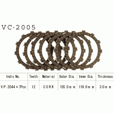 Vesrah VC-2005 Диски сцепления