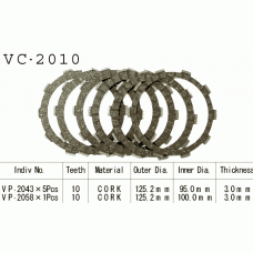 Vesrah VC-2010 Диски сцепления