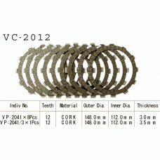 Vesrah VC-2012 Диски сцепления