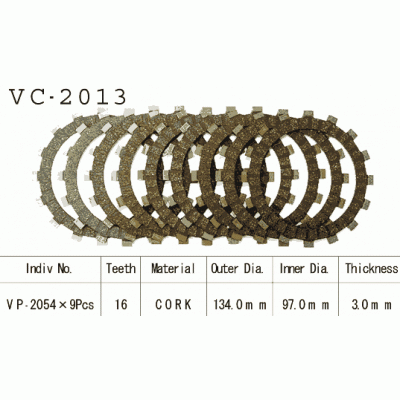 Vesrah VC-2013 Диски сцепления