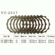 Vesrah VC-2017 Диски сцепления