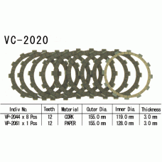 Vesrah VC-2020 Диски сцепления