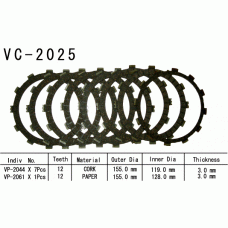 Vesrah VC-2025 Диски сцепления