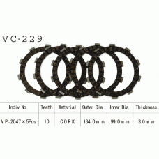 Vesrah VC-229 Диски сцепления