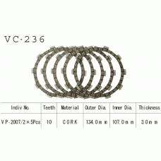 Vesrah VC-236 Диски сцепления