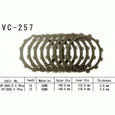 Vesrah VC-257 Диски сцепления
