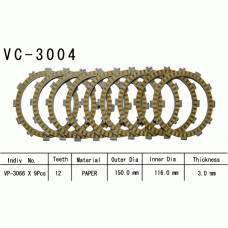 Vesrah VC-3004 Диски сцепления