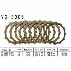 Vesrah VC-3005 Диски сцепления