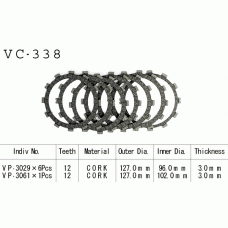 Vesrah VC-338 Диски сцепления