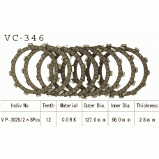 Vesrah VC-346 Диски сцепления