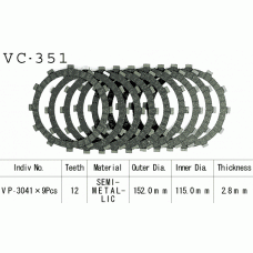 Vesrah VC-351 Диски сцепления