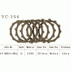 Vesrah VC-356 Диски сцепления