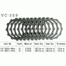 Vesrah VC-359 Диски сцепления