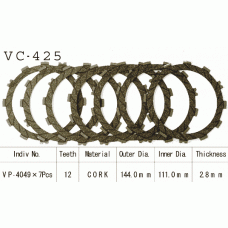 Vesrah VC-425 Диски сцепления
