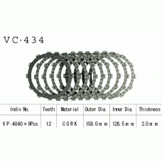 Vesrah VC-434 Диски сцепления