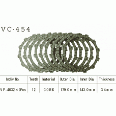 Vesrah VC-454 Диски сцепления