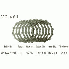 Vesrah VC-461 Диски сцепления