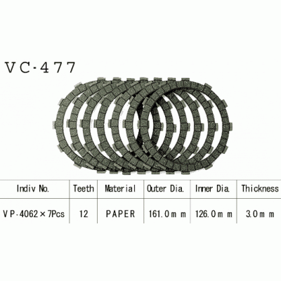 Vesrah VC-477 Диски сцепления