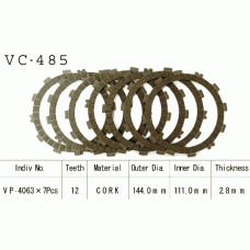 Vesrah VC-485 Диски сцепления