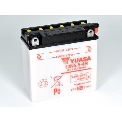 Yuasa 12N5.5-4B аккумулятор