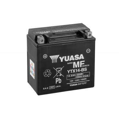 Yuasa YTX14-BS аккумулятор