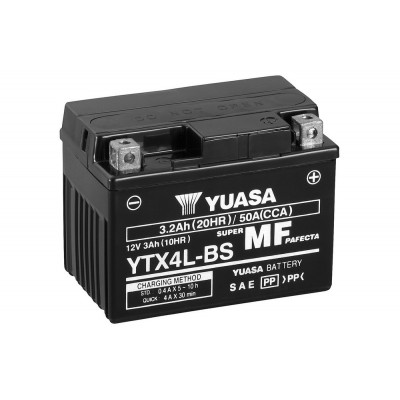 Yuasa YTX4L-BS аккумулятор