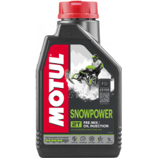 Motul Snowpower 2T Моторное масло для снегоходов 1л.