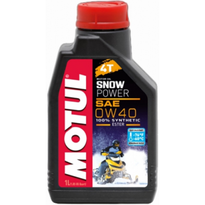 Motul Snowpower 4T 0W40 Моторное масло для снегоходов, 1л.