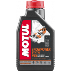 Motul Snowpower Synth 2T Моторное масло для снегоходов, 1л.